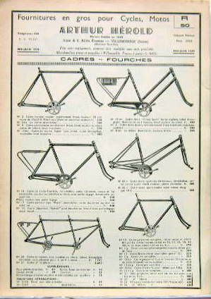 Couverture de 1939 CYCLES HEROLD VILLEMONBLE