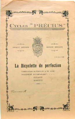 Couverture de CYCLES PRECIUS