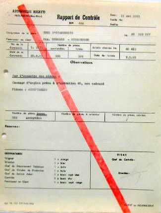 Couverture de BUGATTI MOLSHEIM RAPPORT DE CONTROLE