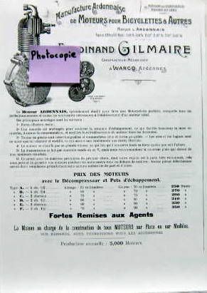Couverture de L'ARDENAISE 2 ET 3 CV LES MOTEURS DE F.GILMAIRE A WACQ