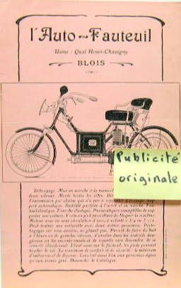 Couverture de AUTO-FAUTEUIL