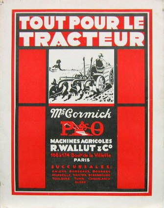 Couverture de 1927 Mc CORMICK TOUT POUR LE TRACTEUR