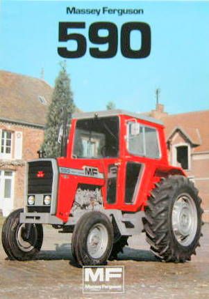 Couverture de MASSEY FERGUSON TRACTEUR 590