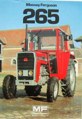 Couverture de MASSEY FERGUSON TRACTEUR 265