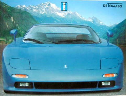 Couverture de DE TOMASO GUARA CATALOGUE  16 PAGES MULTILANGUES