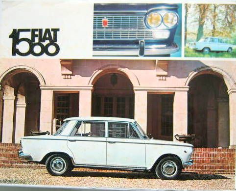 Couverture de FIAT 1500 PROSPECTUS 9990 F