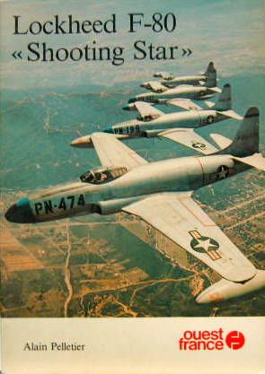 Couverture de THE LOCKHEED F 80 SHOOTING STARS DE OUEST FRANCE