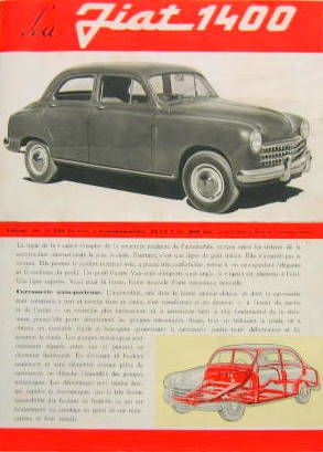 Couverture de FIAT 1400 N° 1079