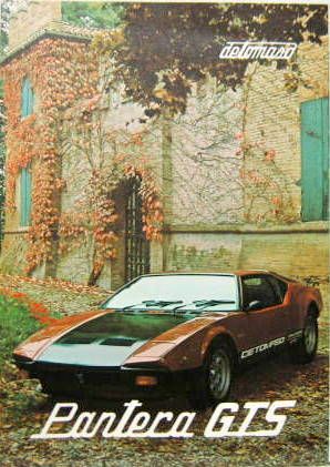 Couverture de DE TOMASO PANTERA GTS (GT4 GT3)