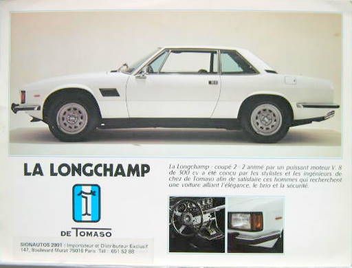 Couverture de DE TOMASO LONGCHAMP 2 PAGES