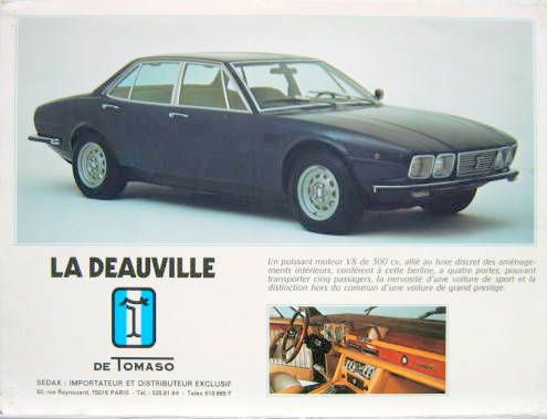 Couverture de DE TOMASO DAUVILLE 2 PAGES