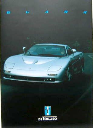 Couverture de DE TOMASO GUARA 375 CV 4 PAGES