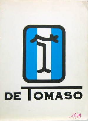Couverture de DE TOMASO GAMME 1979 PANTERA L ET GT5 LONCHAMPS DEAUVILLE