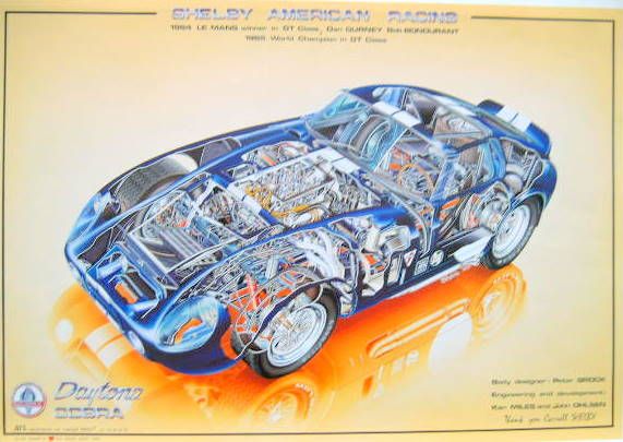 Couverture de AC COBRA DAYTONA ATS EN FRANCAIS TEXTE DE P.BROCK A R.SARRAILH