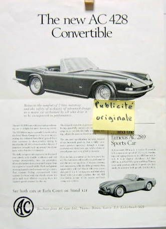 Couverture de AC 428 CONVERTIBLE PROSPECTUS EN ANGLAIS
