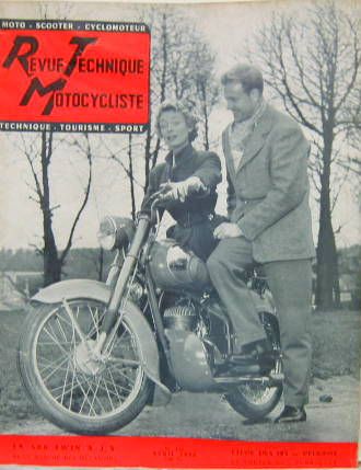 Couverture de 1956-4 PEUGEOT 125 AJS TWIN 500