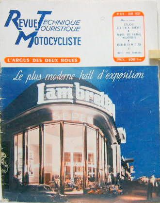 Couverture de 1957-6 TWN CORNET MZ 250 MZ 250 ES AUDAX VOYAGE EN GILERA