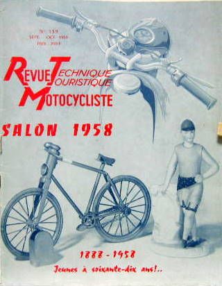 Couverture de 1958-9-10 SALON LAMBRETTA 58 LD 125 ET 150 LA PETITE VOITURE 58