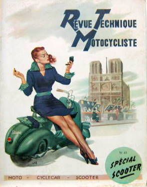 Couverture de 1951-7-8 SPECIAL SCOOTER LAMBRETTA HISTOIRE DU SCOOTER