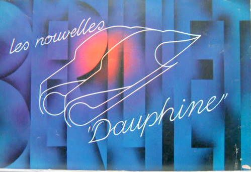 Couverture de 1937 BERLIET DAUPHINE DEPLIANT