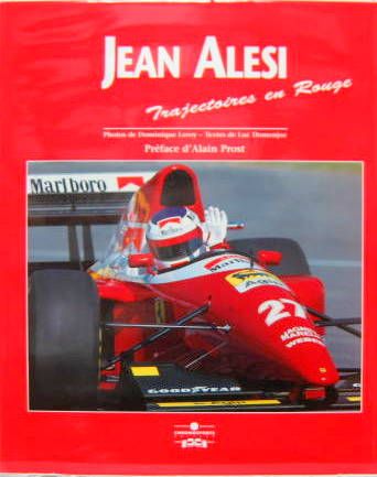 Couverture de JEAN ALESI TRAJECTOIRES EN ROUGE