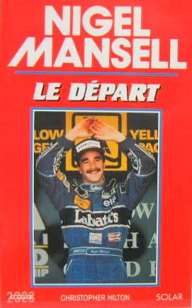 Couverture de NIGEL MANSELL LE DEPART