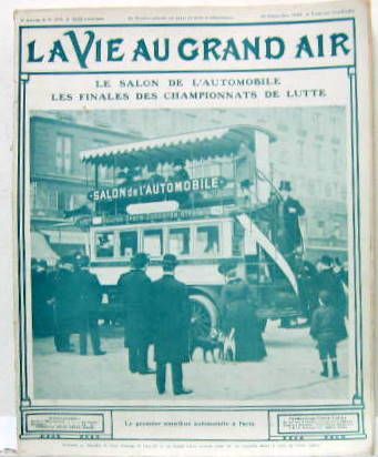 Couverture de 1 LA VIE AU GRAND AIR  AU NUMERO OU PAR LOT AUSSI QUELQUES RELIURES PAR ANNEES
