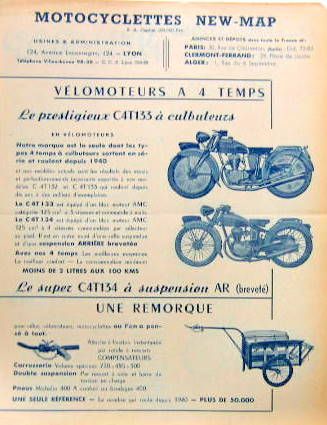 Couverture de 1948-1949 NEW MAP BK109-BK110 C150-C4T133-C4T134 PROSPECTUS