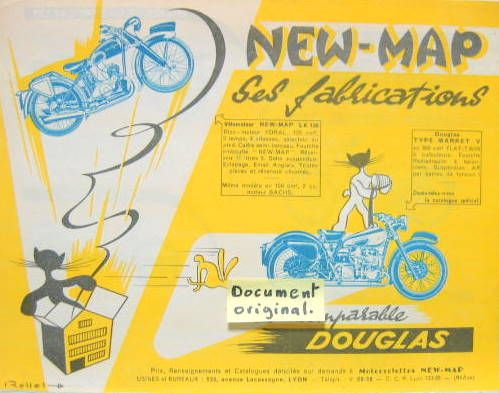Couverture de NEW MAP LK126-C4T134-C175-C4T135 DOUGLAS MARQUET V PROSPECTUS JAUNE
