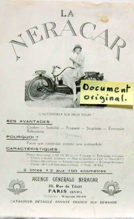 Couverture de NERACAR PROSPECTUS