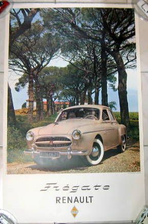 Couverture de RENAULT FREGATE AFFICHE ORIGINALE AUX ENVIRONS D'ARLES