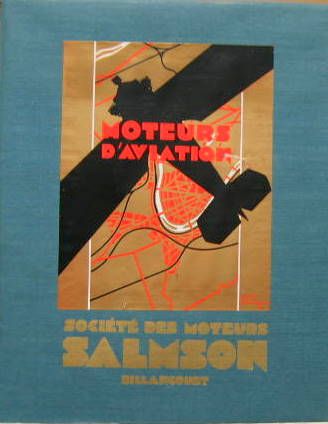 Couverture de 1932 SOCIETE DES MOTEURS SALMSON MOTEURS D'AVIATION CATALOGUE DE LUXE