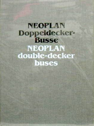 Couverture de NEOPLAN DOUBLE DEKER BUSES EN ALLEMAND ET ANGLAIS