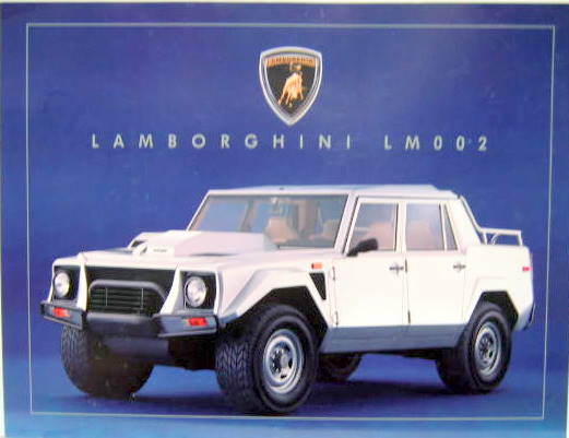 Couverture de LAMBORGHINI LM 002 PROSPECTUS