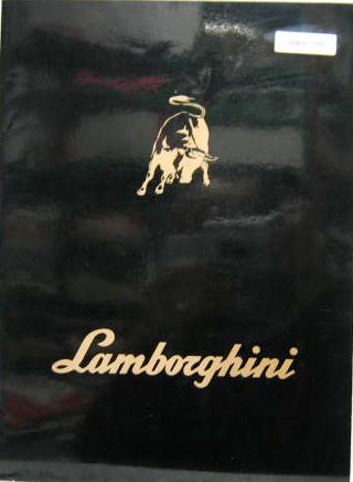 Couverture de LAMBORGHINI LM 002 5000DOSSIER DE PRESSE 1986