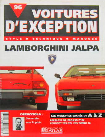 Couverture de LAMBORGHINI JALPA VOITURE D'EXEPTION