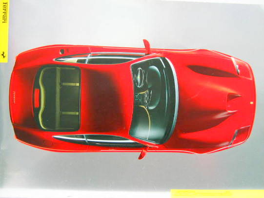 Couverture de 1996 FERRARI 550 MARANELLO  DOSSIER  DE PRESSE EN ITALIEN ET ANGLAIS