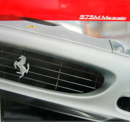Couverture de 2002 FERRARI 575 M MARANELLO CATALOGUE EN ITALIEN N°1804/02