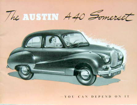 Couverture de AUSTIN A40 SOMERSET N°935B CATALOGUE EN ANGLAIS