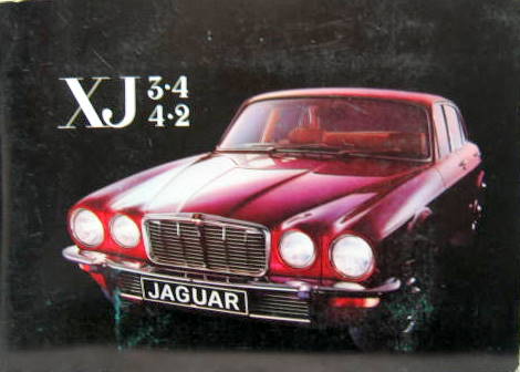 Couverture de 1977 JAGUAR XJ 3,4 ET 4,2  LIVRET D'ENTRETIEN EN FRANCAIS