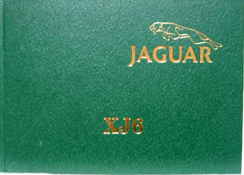 Couverture de 1979 JAGUAR XJ 12 LIVRET D'ENTRETIEN EN ITALIEN