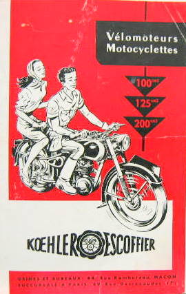 Couverture de 1952-9 KOEHLER ESCOFFIER KM2VD VS -KS6VL VU -KS3GD GDS