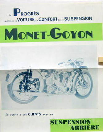Couverture de MONET GOYON SUSPENSION ARRIERE PROSPECTUS