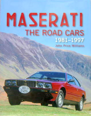 Couverture de MASERATI THE ROAD CARS 1981-1997 EN ANGLAIS