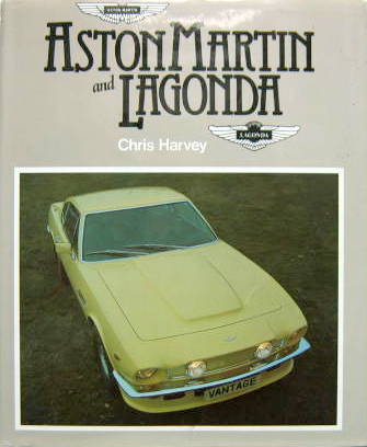 Couverture de ASTON MARTIN AND LAGONDA DE C.HARVEY