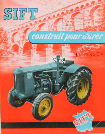 Couverture de TRACTEUR SIFT TD4 45 CV