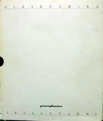 Couverture de PININFARINA SESSANTANNI AVEC EMBOITAGE EN ITALIEN  ET TRADUCTION EN ANGLAIS ET FRANCAIS