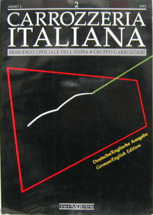 Couverture de CARROZZERIA ITALIANA CHEZ GIORGIO NADA  EN ANGLAIS ET ALLEMAND ANNO 2 1991