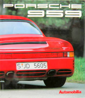Couverture de PORSCHE 959 EN ANGLAIS ITALIEN FRANCAIS