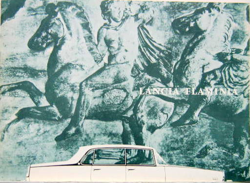 Couverture de LANCIA FLAMINIA BERLINE CATLOGUE 20 PAGES